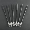 thumbnail image 3 of AMEYXGS (12pcs Black)Aluminum Arrows 6mm Arrows Non-Removable for Outdoor Practice Game, 3 of 5