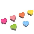 thumbnail image 4 of 120 pegatinas magnéticas de 3 cm para pizarra con forma de corazón para nevera, ideales para premios de juegos infantiles (rojo, naranja, amarillo, verde, azul y rosa)., 4 of 7