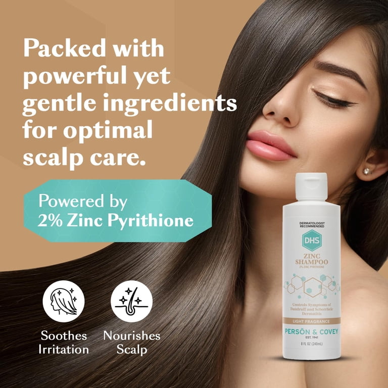 DHS Zinc Shampoo 8 oz - Walmart.com