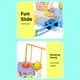 thumbnail image 5 of Juguetes de piscina, juguetes para bebés, juguetes para niños pequeños, 97 piezas, bloques de construcción, ruedas giratorias, pista de bloques, coche, rompecabezas para niños, ensamblaje temprano de, 5 of 6