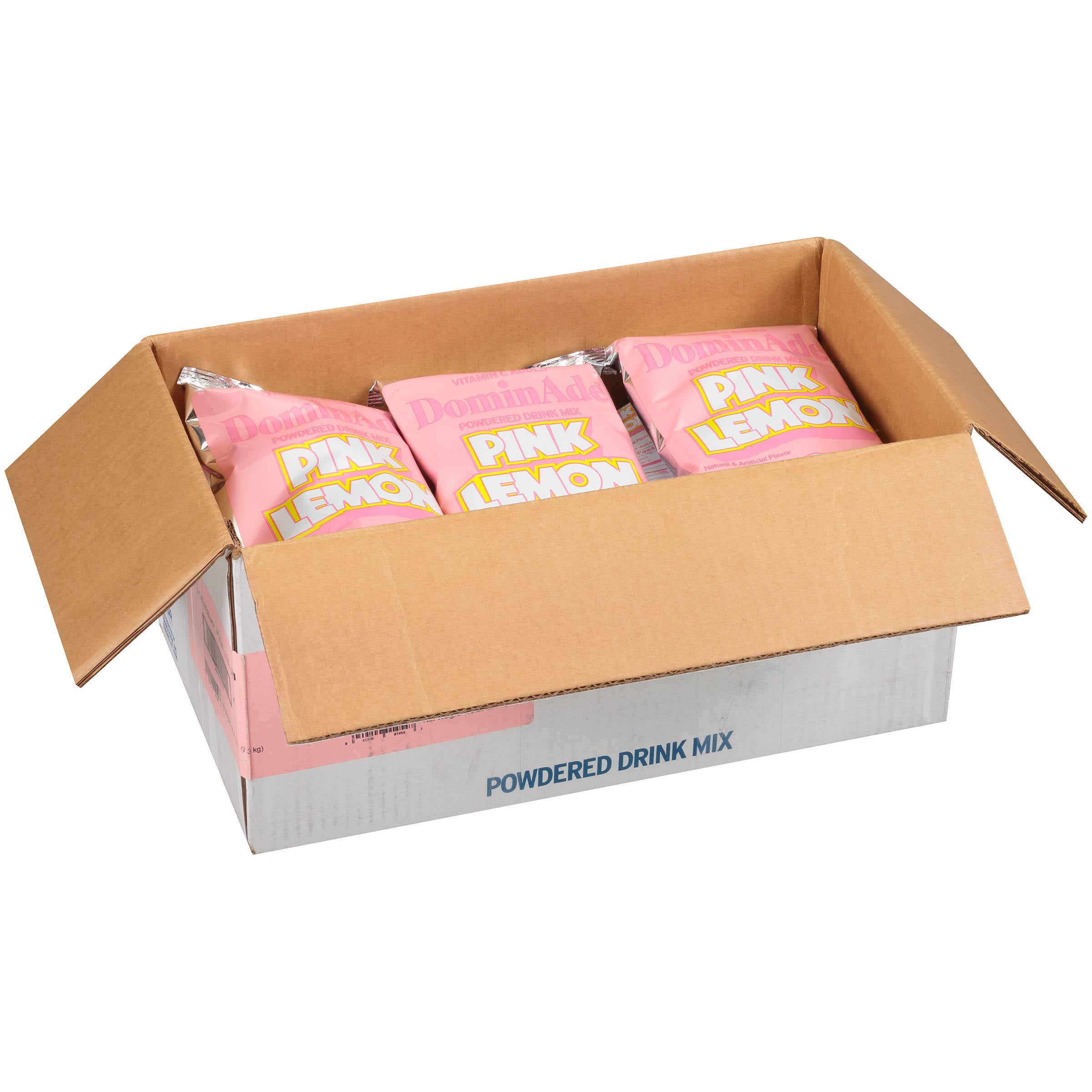Commodity Sugar & Sugar Packets Drink Dominade Pink Lemonade, 21.6