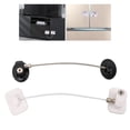thumbnail image 4 of Refrigerator Lock,  Scratch Resistant Freezer Lock High Temperature Resistant Strong Adhesion 2PCS Set Wide Application  for Washing Machines Key Type,Password Type, 4 of 7