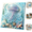 B#009, variant on Ocean Theme Pearl Art DIY Kit, Sea Creature Diamond Bead Painting Canvas Craft, Stretched Square Canvas Board, Underwater Animal Art Decor for Bedroom Living Room Indoor Display 1pc G