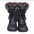 thumbnail image 2 of Khombu Women's The Slope Winter Snow Boots (BLACK, Size 08), 2 of 4