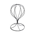 thumbnail image 1 of Advancent Soportes metálicos modernos para sombreros, peluca hueca, soporte decorativo con forma de farol, almacenamiento, estante de Decoración del hogar Negro, 1 of 6