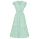 thumbnail image 3 of Vestidos de Fiesta Elegantes ajustado para mujer Vestido de cóctel de estilo elegante Traje de vacaciones Cgtredaw Verde T M para Mujer, 3 of 9