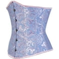 thumbnail image 1 of Women's Lace Up Boned Underbust Waist Trainer Corset, 1 of 3