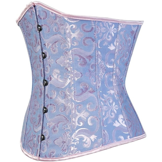 Women's Lace Up Boned Underbust Waist Trainer Corset