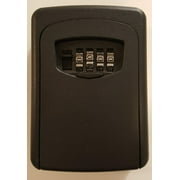 Key Storage Lock Box, 4-Digit Combination Lock Box, Wall Mounted Lock Box, Resettable Code