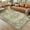 Taupe, variant on GlowSol 5'x7' Washable Area Rugs for Dining Room Home Office Vintage Print Non Slip Low Pile Throw Rugs Soft Foldable Accent Rug, Taupe