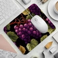 thumbnail image 2 of Grape Printed Square Desk Pad Mouse Pad Desk Mat Non-Slip Rubber Bottom – 8.3x9.8 Inch – Suitable for Office and Gaming, 2 of 6