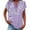 Multicolor, variant on Cilsoka Womens V Neck Shirts Short Sleeve Henley Tops Button Floral Print T Shirts Work Tops Casual Tunic Tops Summer Fashion Clothing