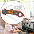 thumbnail image 1 of Termómetro plegable para alimento lectura instantánea de material acero inoxidable, conversión de degreeC/ degreeF, termómetro para para cocinar al Macarena  Termómetro de cocina, 1 of 8