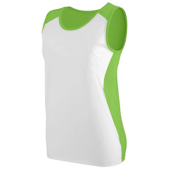 Augusta M Ladies Alize Jersey Lime/White 329