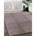 thumbnail image 3 of Ahgly Company Machine Washable Indoor Rectangle Industrial Modern Mauve Taupe Purple Area Rugs, 8' x 10', 3 of 7