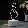 thumbnail image 2 of RYRDWP 3D USB Light LED Acrylic Night Table Desk Bedroom Decor Gift, 2 of 2
