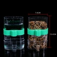 thumbnail image 6 of Portable Plastic Bird Cage Water Feeder Automatic Bird Feeder Food Waterer Bowl, 6 of 7