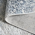 thumbnail image 6 of SAFAVIEH Parker Melany Abstract Polyester Area Rug, Blue/Taupe, 4' x 6', 6 of 8