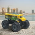 thumbnail image 5 of Alloy Big Wheel School Bus Toy Vehicle with Pull Back Go Friction Powered Action for Kids Boys Girls, 5 of 7
