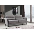 thumbnail image 2 of US Pride Furniture Mchale Sofa, Gray Velvet, 2 of 4