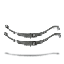 SOUTHWEST WHEEL 2-Pack USA Made 5 Leaf 26 1/2" 3,400 lbs Slipper Trailer Leaf Spring