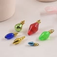 thumbnail image 3 of Colgante decorativo de cuentas navideñas de colores con bombillas pequeñas de galvanoplastia de plástico, accesorios festivos, variedad de especificaciones, 3 of 5