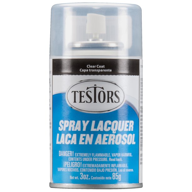 Testors Spray Paint, Glosscote, Clear, 3 oz