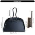 thumbnail image 5 of Large Handheld Metal Dust Pan and Broom Set for Patio Pet Car Outdoor Cleaning, 5 of 9
