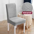 thumbnail image 3 of Funda impermeable para silla de comedor, fundas protectoras para sillas, cocina, boda, Hotel, banquete, 3 of 5