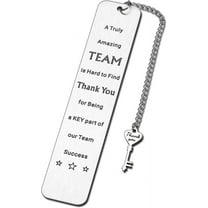 Team Gifts for Employee Anniversary Appreciation Gifts Bookmark Thank You Gift Bosses Day Gift for Men Women The Office Gift for Coworkers Boss Lady Leader Teachers Nurse Group Work Gifts Farewell
