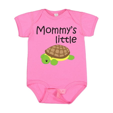 

Inktastic Mommy s Little Turtle Gift Baby Boy or Baby Girl Bodysuit