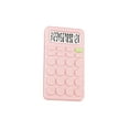 thumbnail image 2 of Seitruly Calculadora electrónica que ahorra tiempo para cálculos rápidos, 12 calculadoras portátiles precisas para estudiantes Computadoras y accesorios rosa, 2 of 6