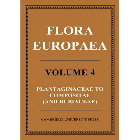 Flora Europaea (Edition 7) (Paperback)