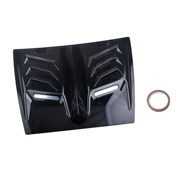 Accesorios para Automóviles de Servicio Pesado, Cubierta de Campana de Ventilación, Decoración Universal, Campana de Entrada de Aire Decorativa para a Negro