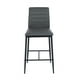 thumbnail image 3 of Set of 2 Bancos Alto, con Respaldo y Reposapié, Color Gris HOMEMAKE FURNITURE Moderno, 3 of 6