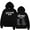 Black, variant on Junior H Sad Boyz 4 Life Album Tour Double Sided Print Hoodie Harajuku Hip Hop Sweatshirt Fashion Vintage Trend Pullovers Unisex