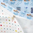 thumbnail image 4 of meiyoeat Blue Coquette Bow Bedding,Western Cow Print Cowgirl Boots Duvet Cover Full For Girl,Reversible,3pcs,1 Duvet Cover and 2 Pillowcases, 4 of 6