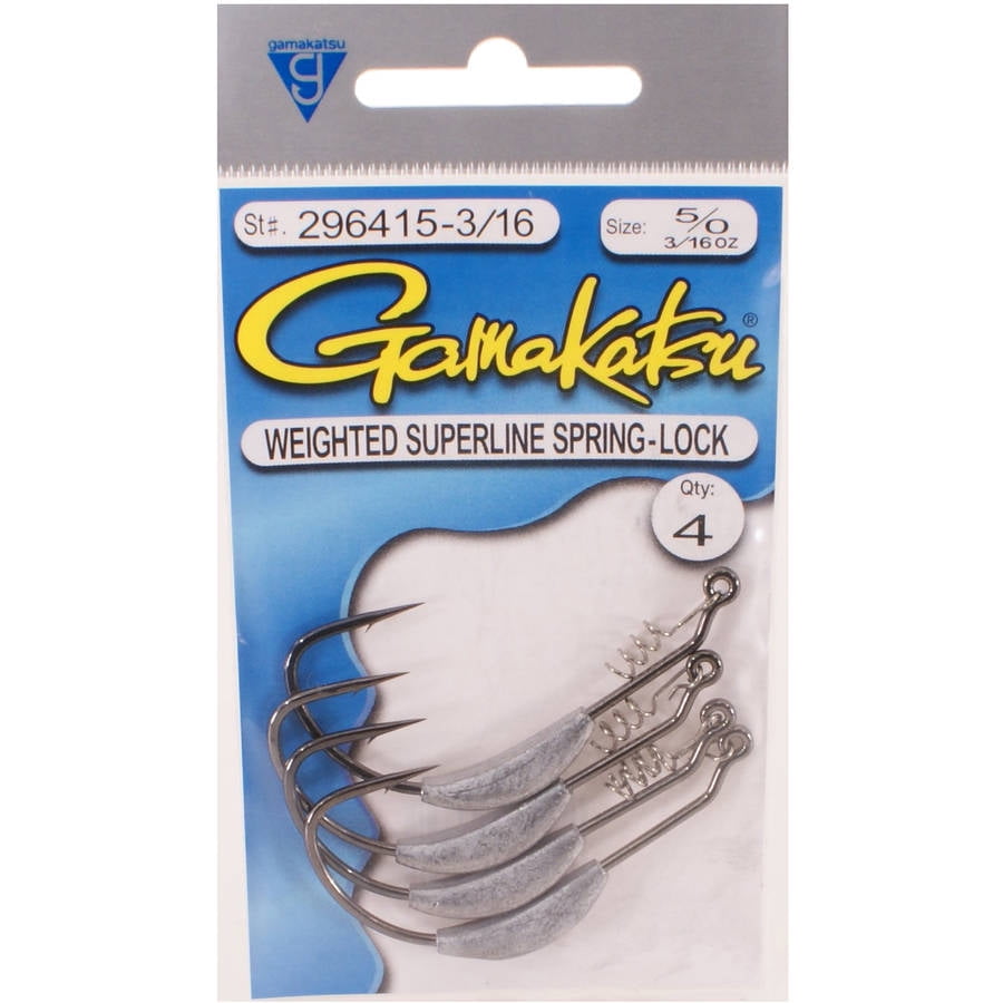 Gamakatsu WSuperline SpringLock Hook