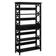 thumbnail image 3 of Convenience Concepts Omega 5 Tier Bookcase with Drawer, Black, 3 of 4