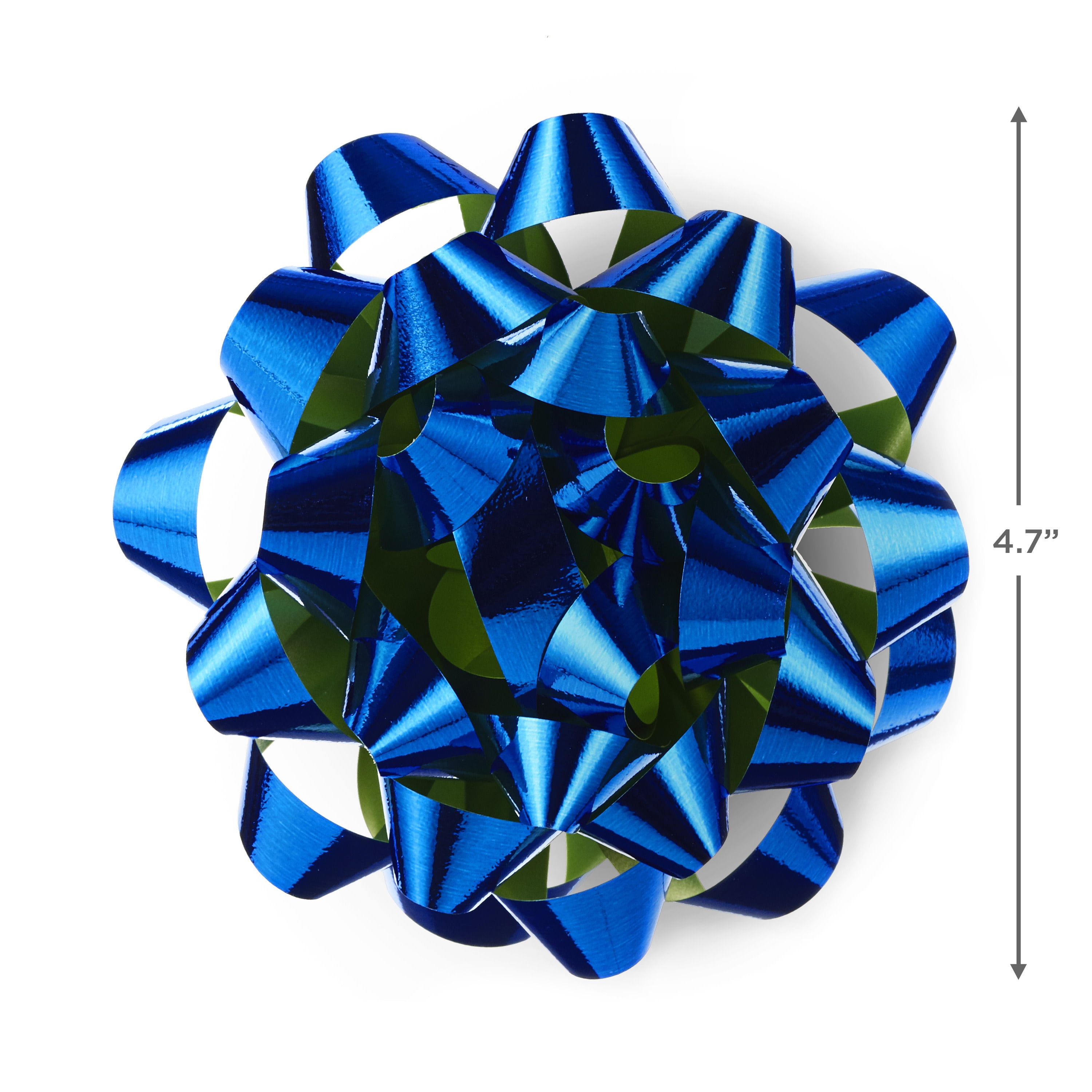 Hallmark Gift Bow (Metallic Blue and Green)