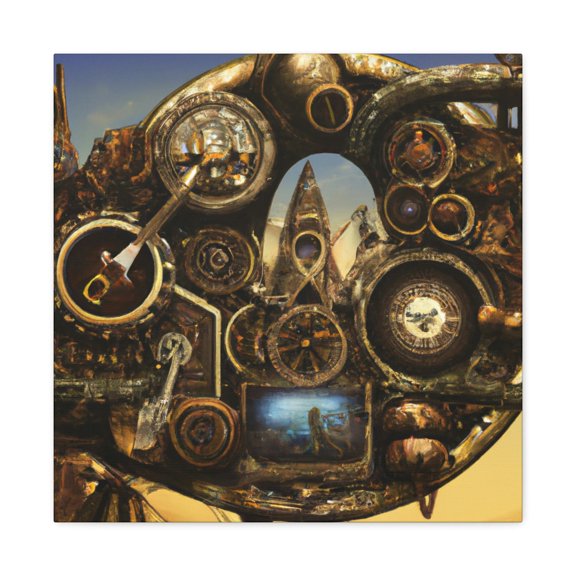 Coal-Fueled Dreams Flying - Canvas