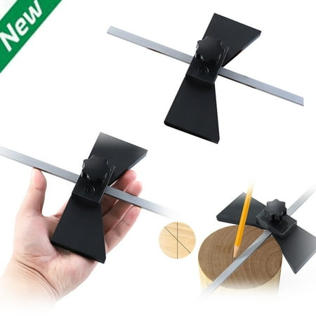 

WOXINDA NEW Woodworking Circular Center Point Finder Scriber Center Circle Ruler
