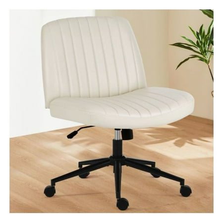 pink office chair armless swivel product
