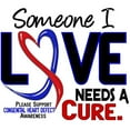 thumbnail image 2 of CafePress - CHD Needs A Cure 2 -  Round Wood Ornament 4", 2 of 2
