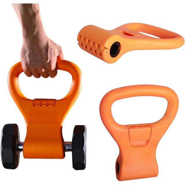 Poignée de Kettlebell Réglable Poignée de Poids Portable Équipement d'Entraînement de Voyage pour Sac de Gym Musculation Perte de Poids / Pinces en Haltères Poignée pour Convertir Haltères