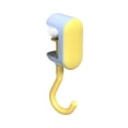 thumbnail image 2 of Desk Backpack Hook Under Desk Bag Hook Table Edge Hook for Backpack Purse Headphone Storage Hook Student Desk Organizer, 2 of 8