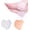 1pair White & 1pair Natural, variant on General Gel Heel Protectors for Achilles Tendinitis, Blister, Heel Pain, Plantar Fasciitis