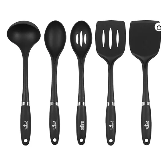 Kitchen Utensils For Comfortable Cooking And Easy Cleaning - Nylon - Non Slip Gr