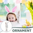 thumbnail image 4 of CIMAXIC Party Easter Rabbit Statue Nutcracker Decor Cute Resin Bunny Figurine For Spring Party Decorations Easter Garden Decor,7.09"X1.97"X1.89", 4 of 5