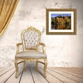 thumbnail image 3 of Terrill, Steve 24x20 Gold Ornate Wood Framed with Double Matting Museum Art Print Titled - NH Trees in autumn reflecting in Lake Kanasatka, 3 of 4